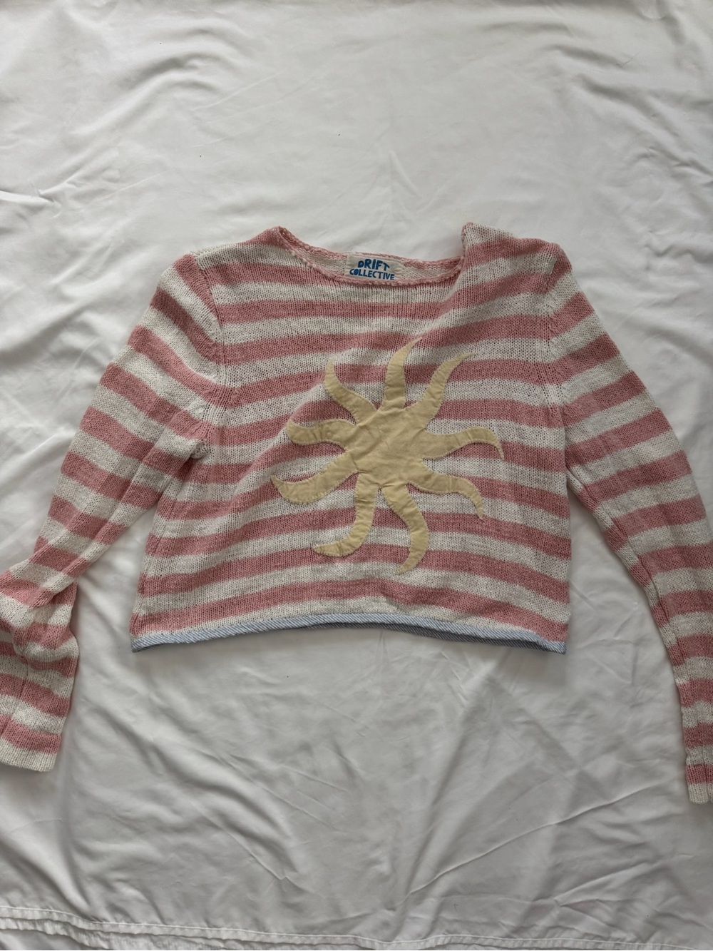 Drift Collective Upcycled Striped Sweater